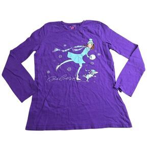Children's Place longsleeve ice skating shirt XL14